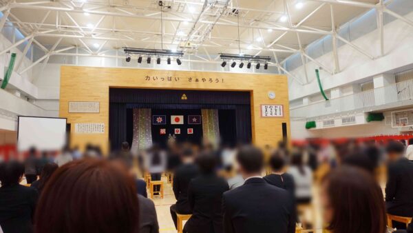 東川小学校 卒業式 